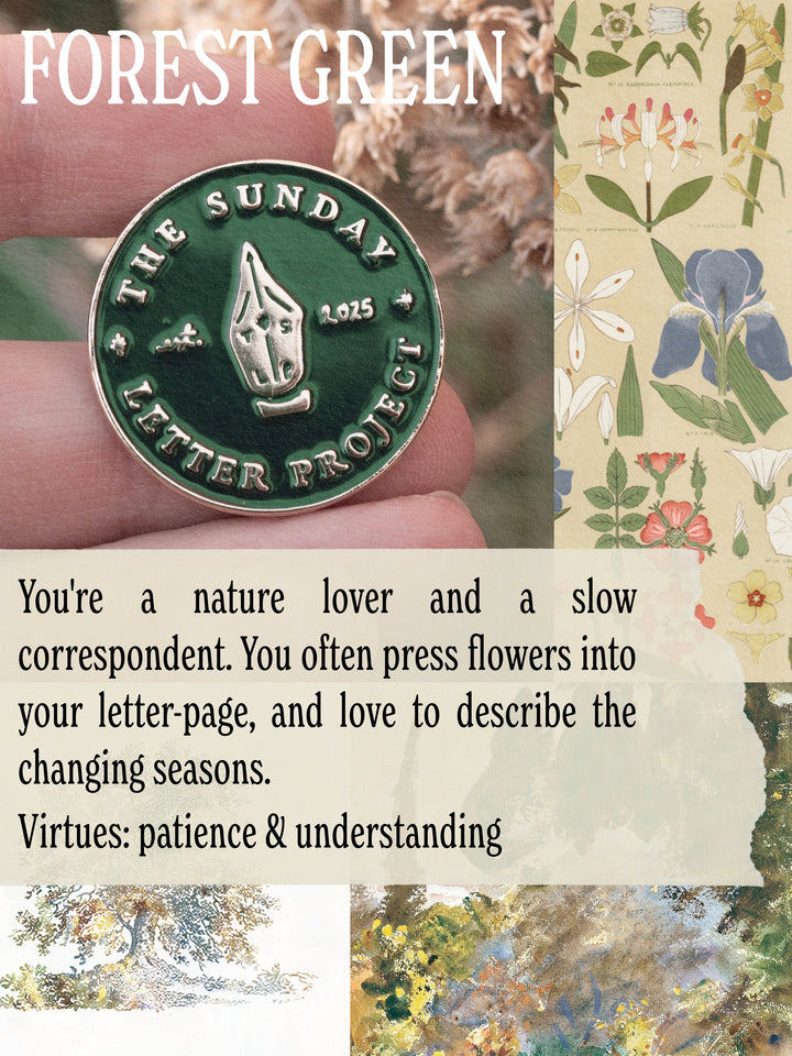 The Sunday Letter Project Enamel Pin