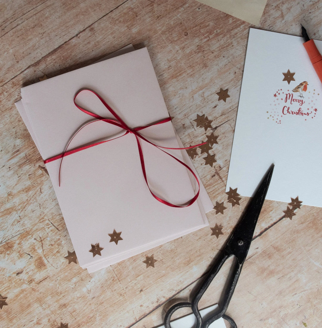 Pack of 5 Pink Envelopes
