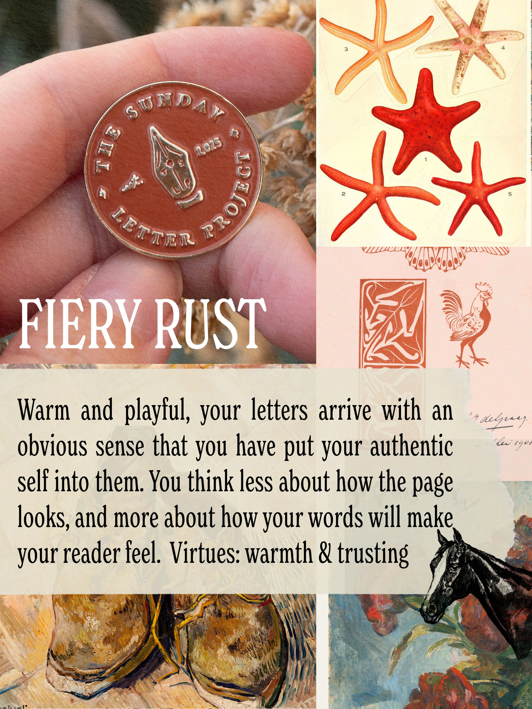 The Sunday Letter Project Enamel Pin