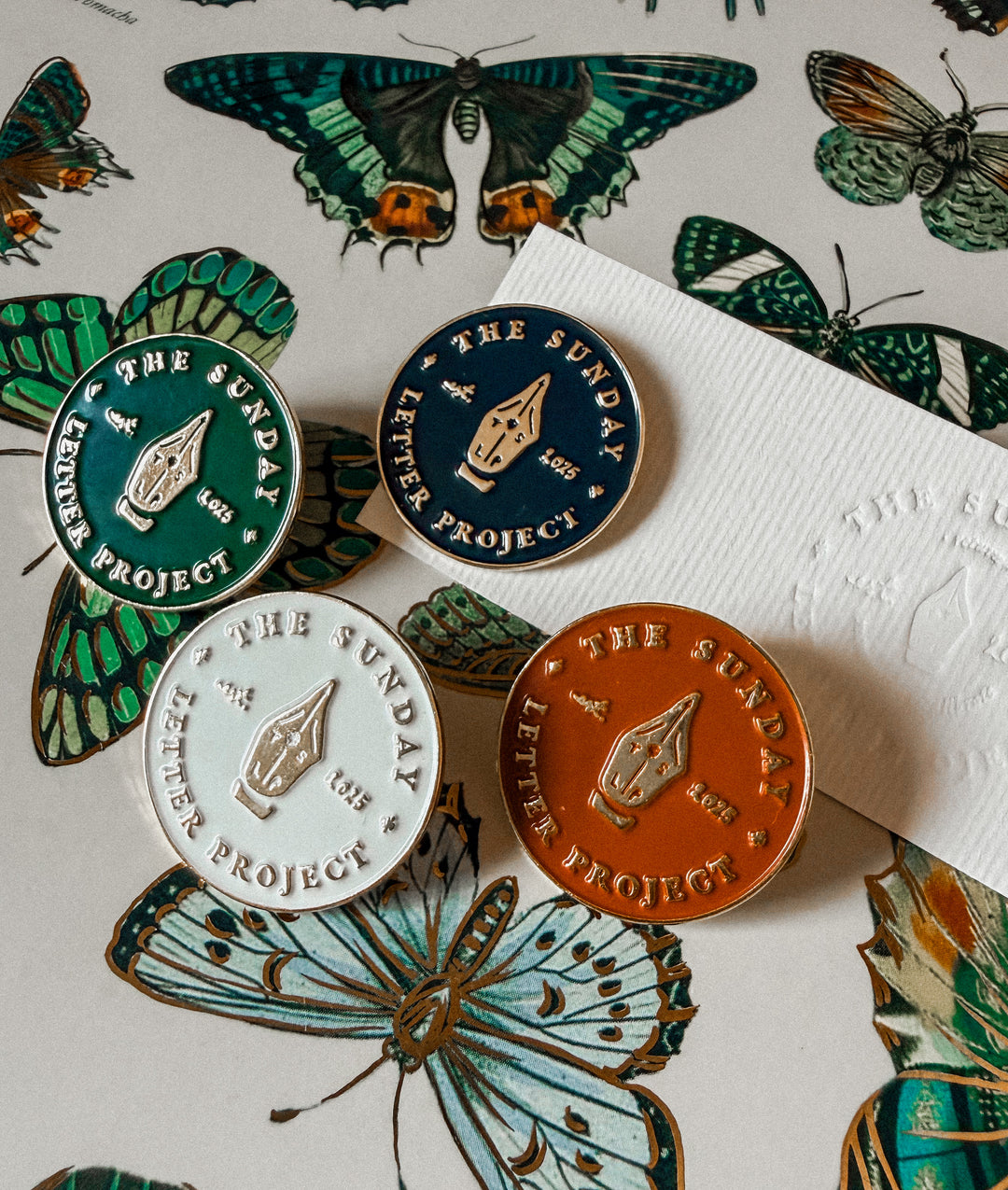 The Sunday Letter Project Enamel Pin