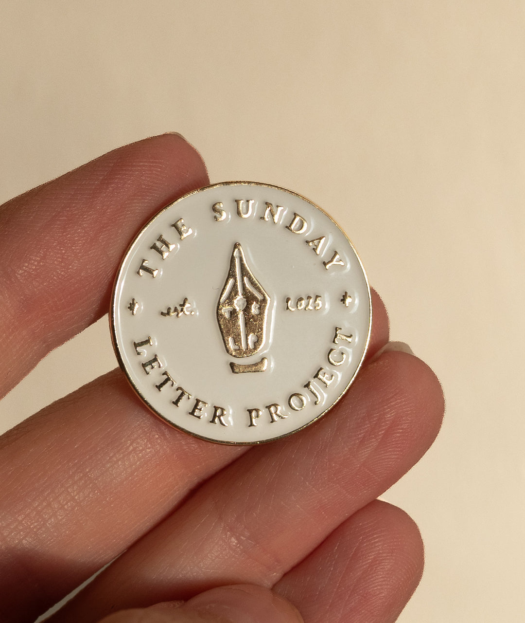 The Sunday Letter Project Enamel Pin