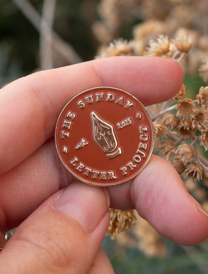 The Sunday Letter Project Enamel Pin