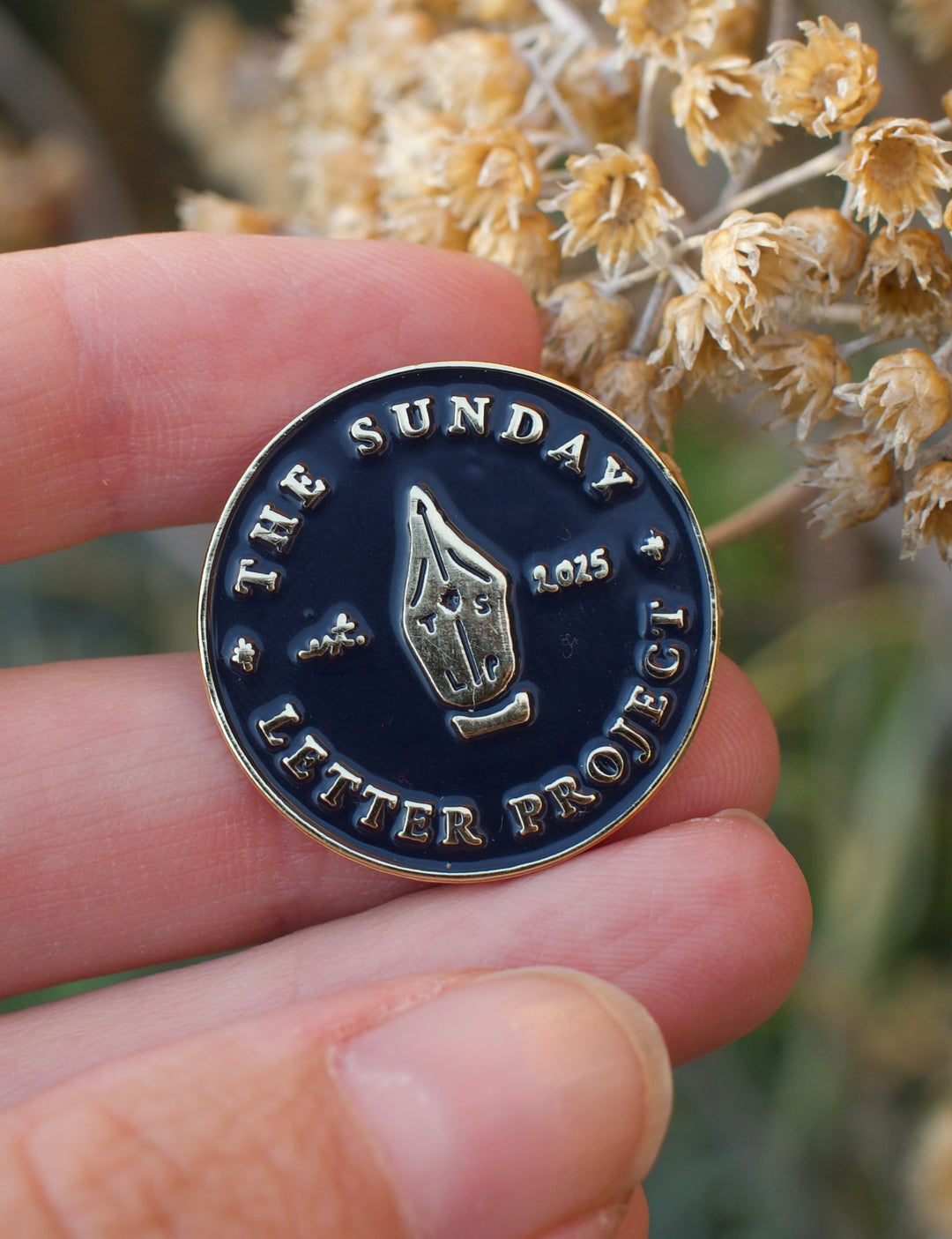 The Sunday Letter Project Enamel Pin