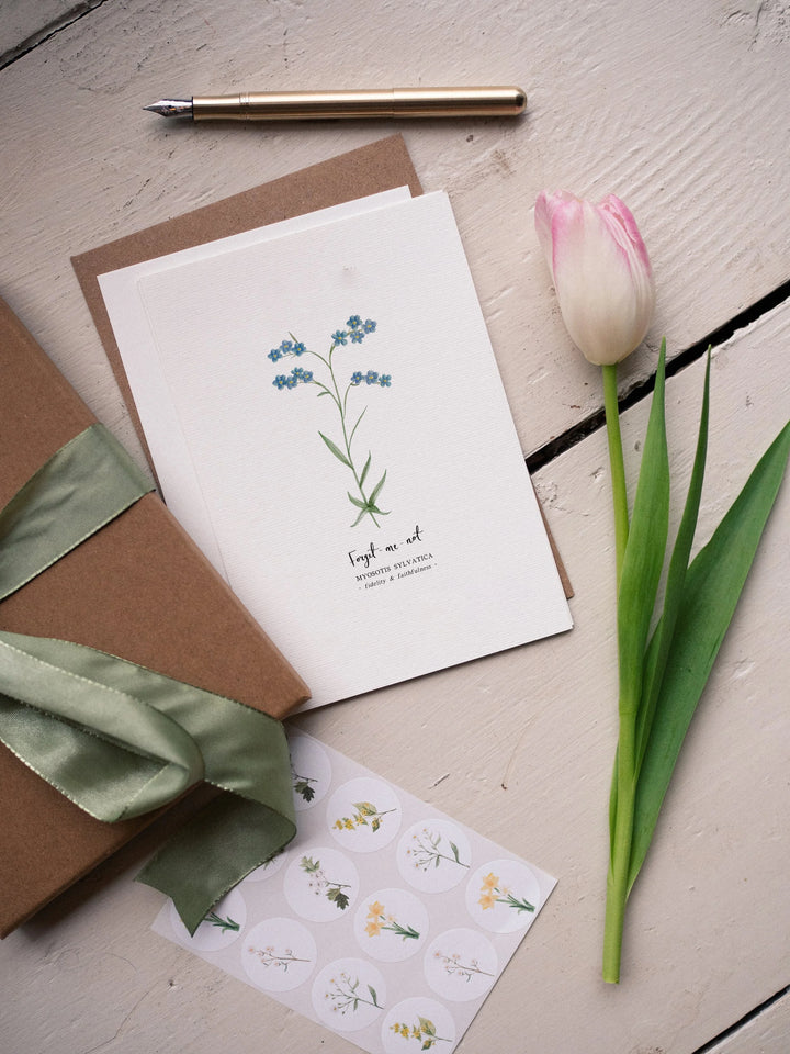 Language of Flowers Notecards