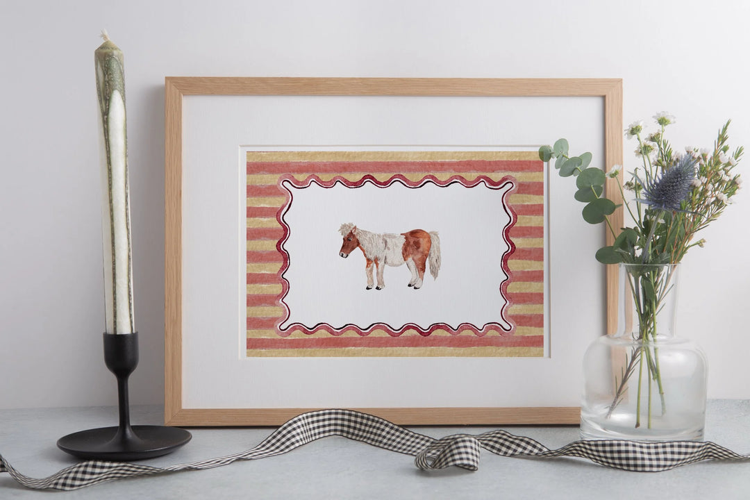 Circus Pony Art Print