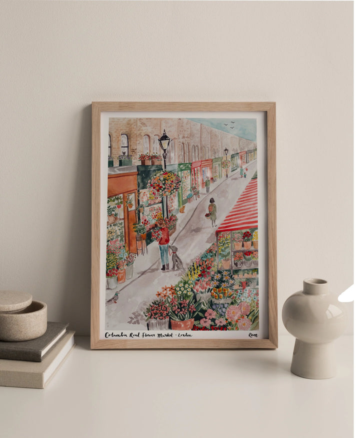 The Flower Market (Limited Edition print of 500)
