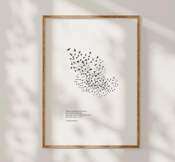 Starling Murmuration Print