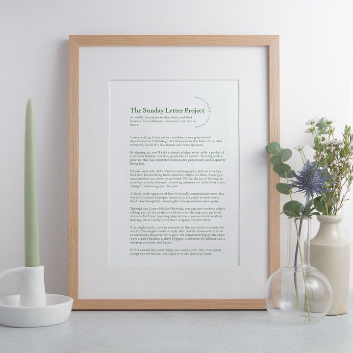 Become a Letter Keeper (ONLINE PACK)