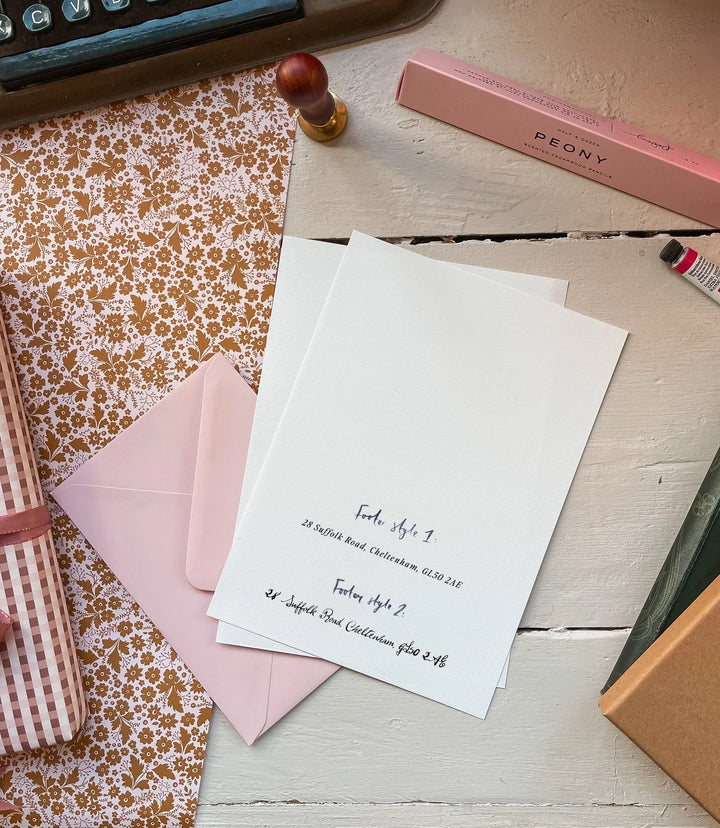 THE WAVERLY PERSONALISED WRITING SET (PINK)