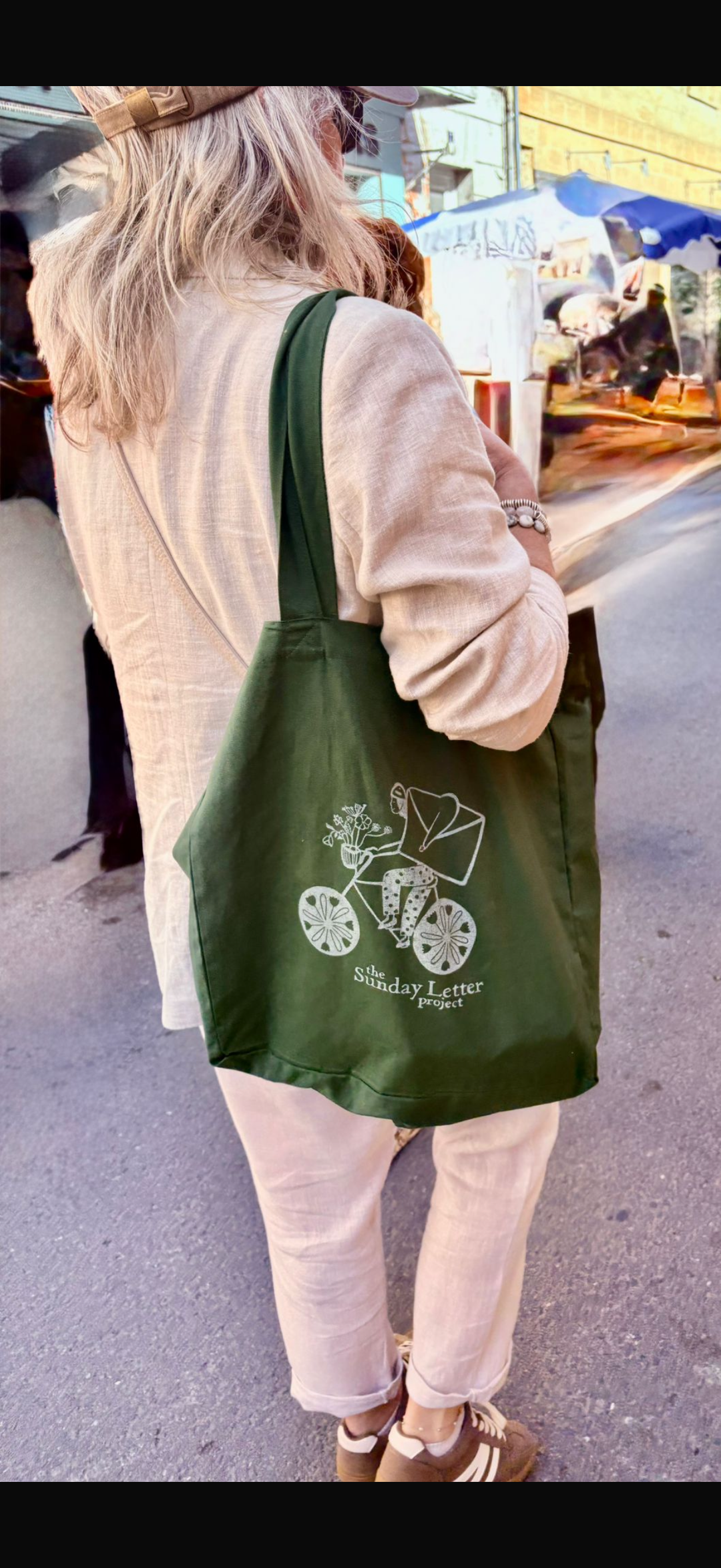 The Sunday Letter Project Tote Bag