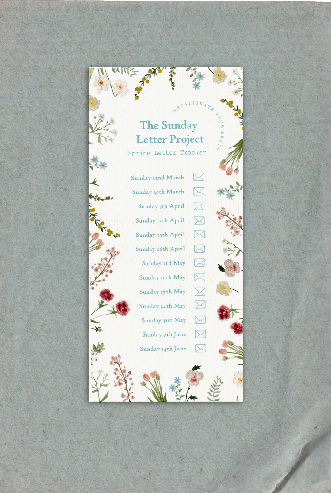 TSLP Spring Letter-Tracker