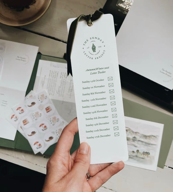 Printable TSLP Letter Tracker
