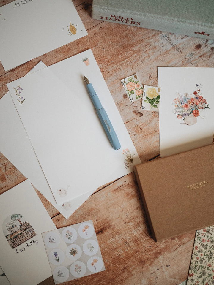 Spring Garden Writing Paper