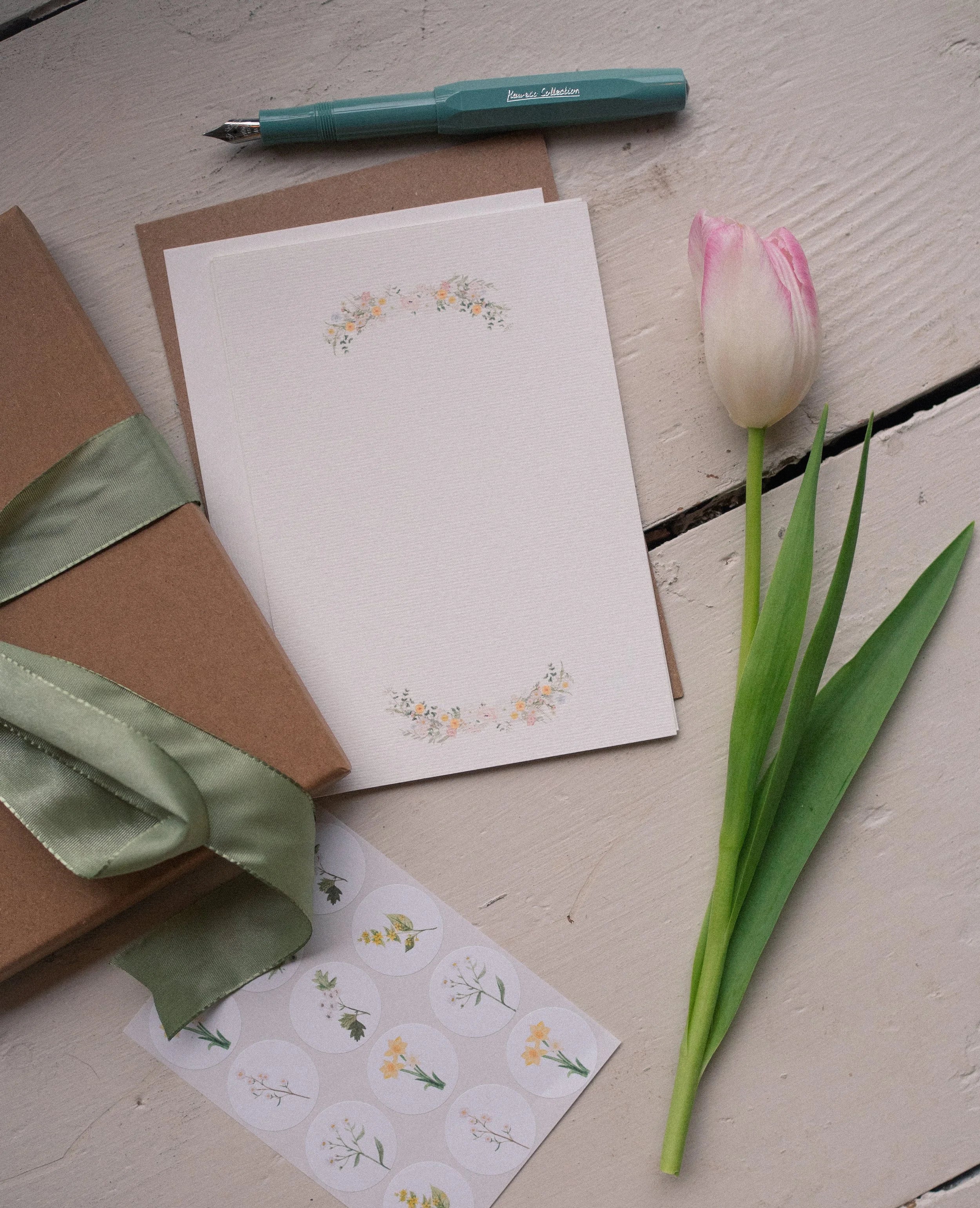 Spring Blossom Notecards – Wildflower Illustration Co.