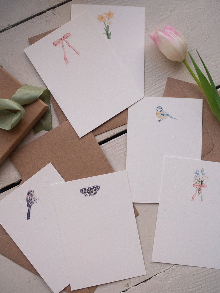 Spring Flutter Notecards