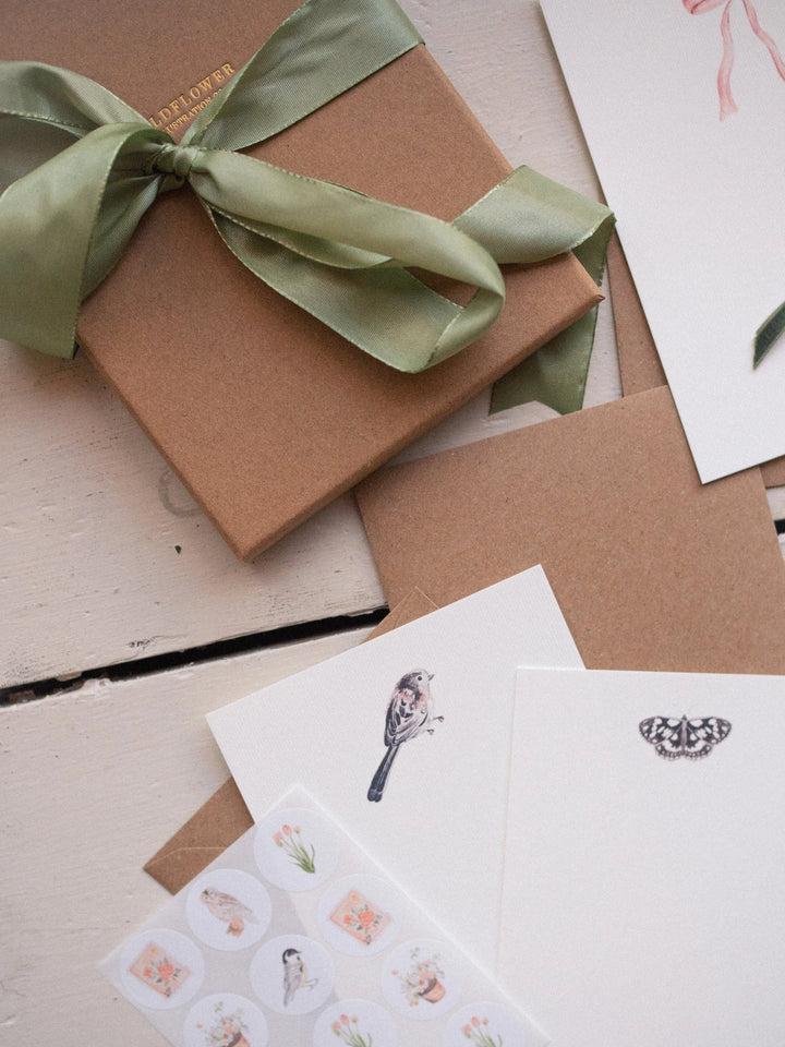 Spring Flutter Notecards