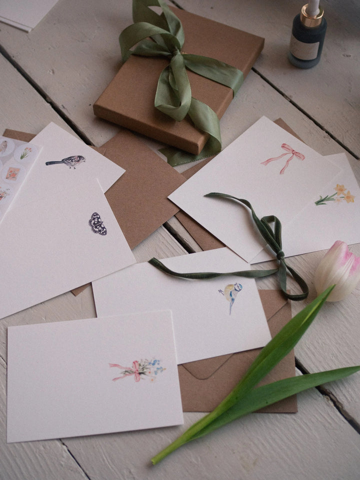 Spring Flutter Notecards