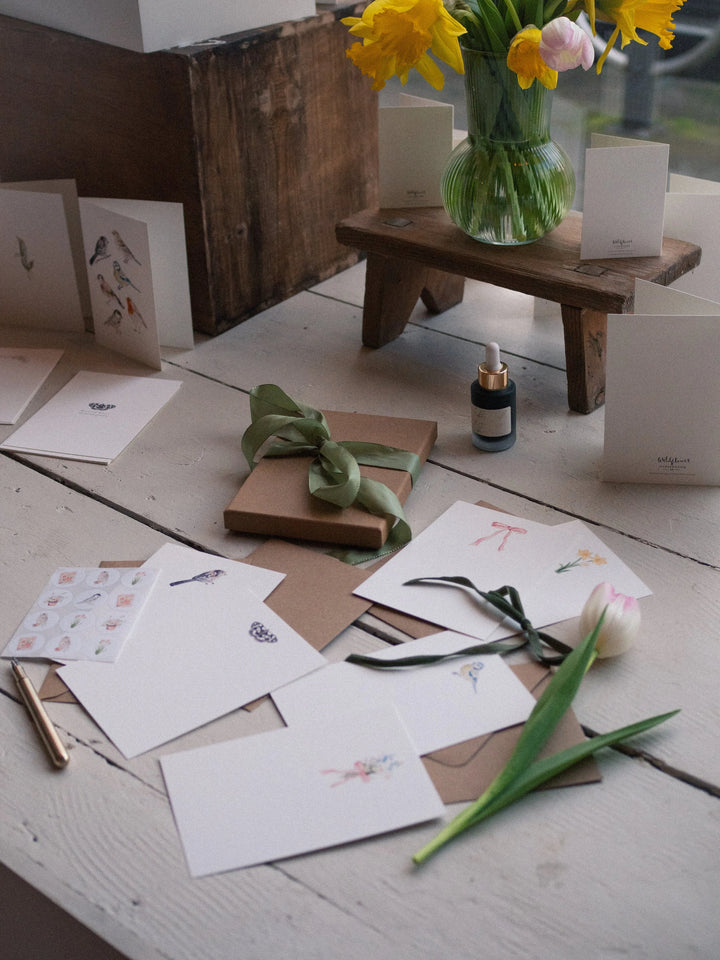 Spring Flutter Notecards