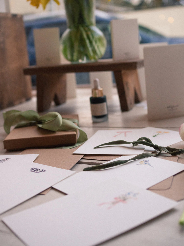 Spring Flutter Notecards