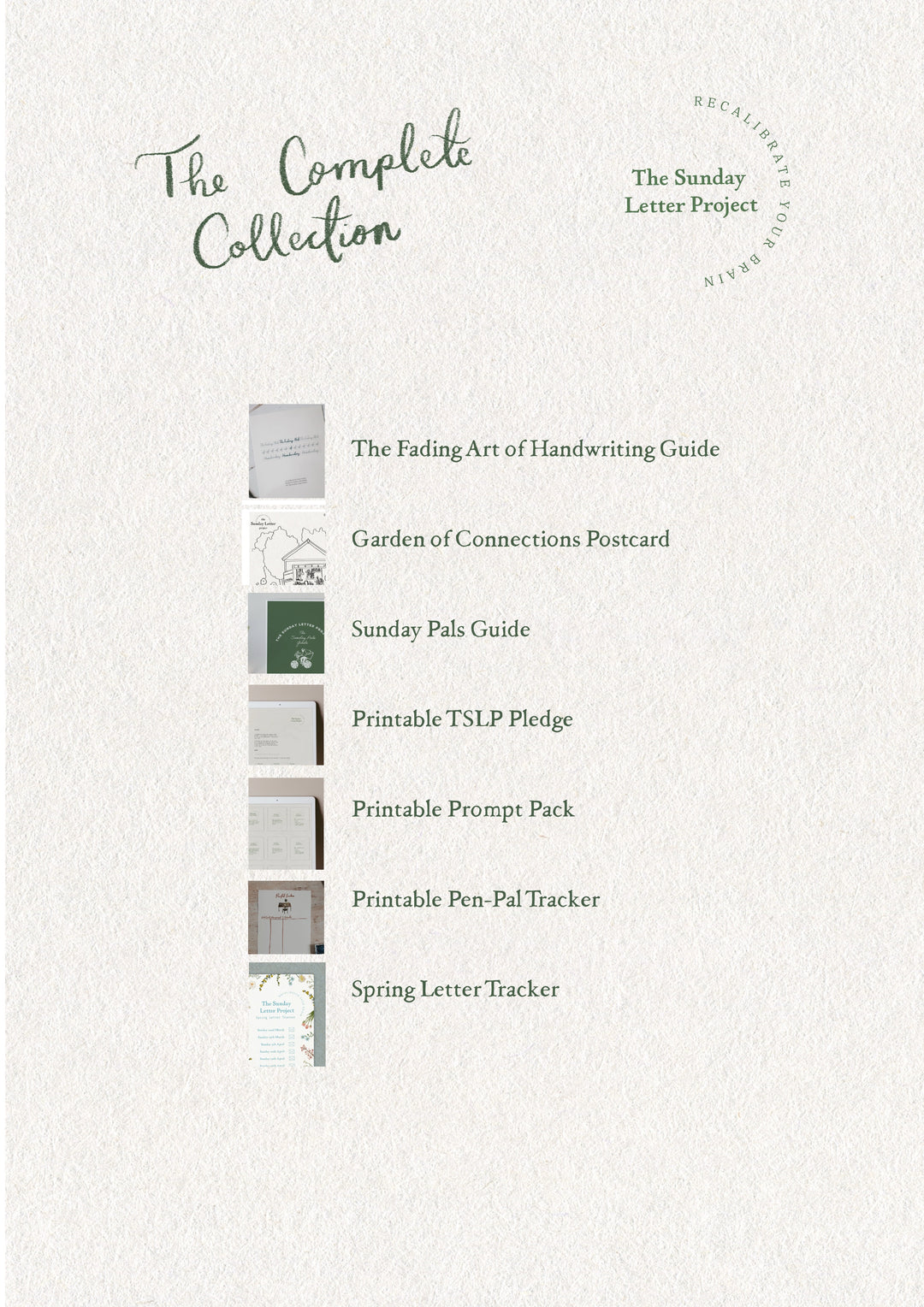 The Complete TSLP Digital Collection: Printable Bundle