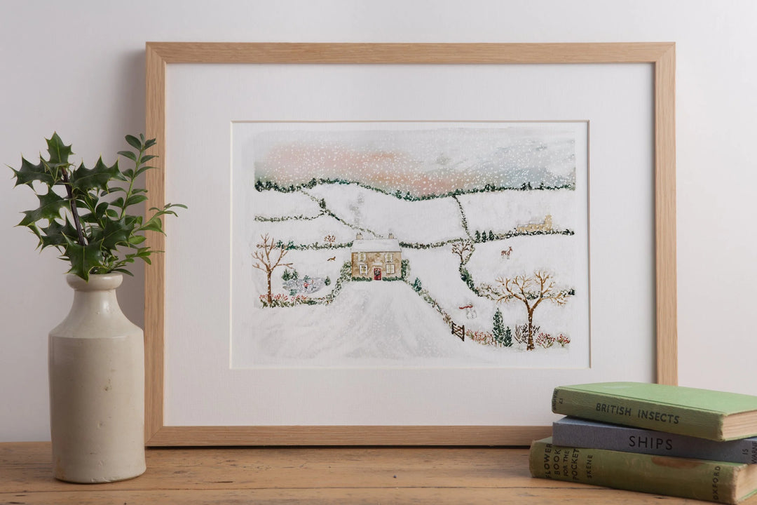Winter Landscape Art Print