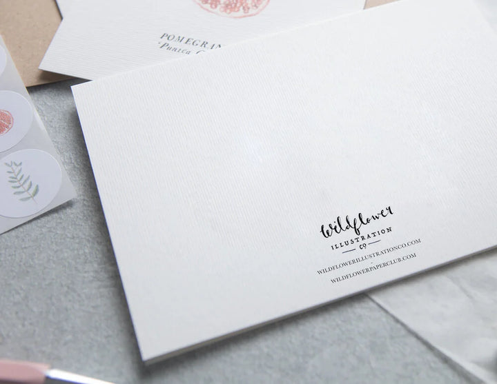 Three Vases Birthday Card